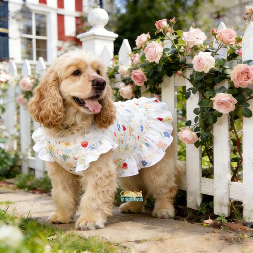 可卡美卡犬专用可卡布狗狗衣服春装薄款中大型犬2026新款春夏背心