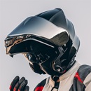 防雾揭面盔 意大利VCOROS大码 4XL摩托车头盔男双镜片机车全盔冬季