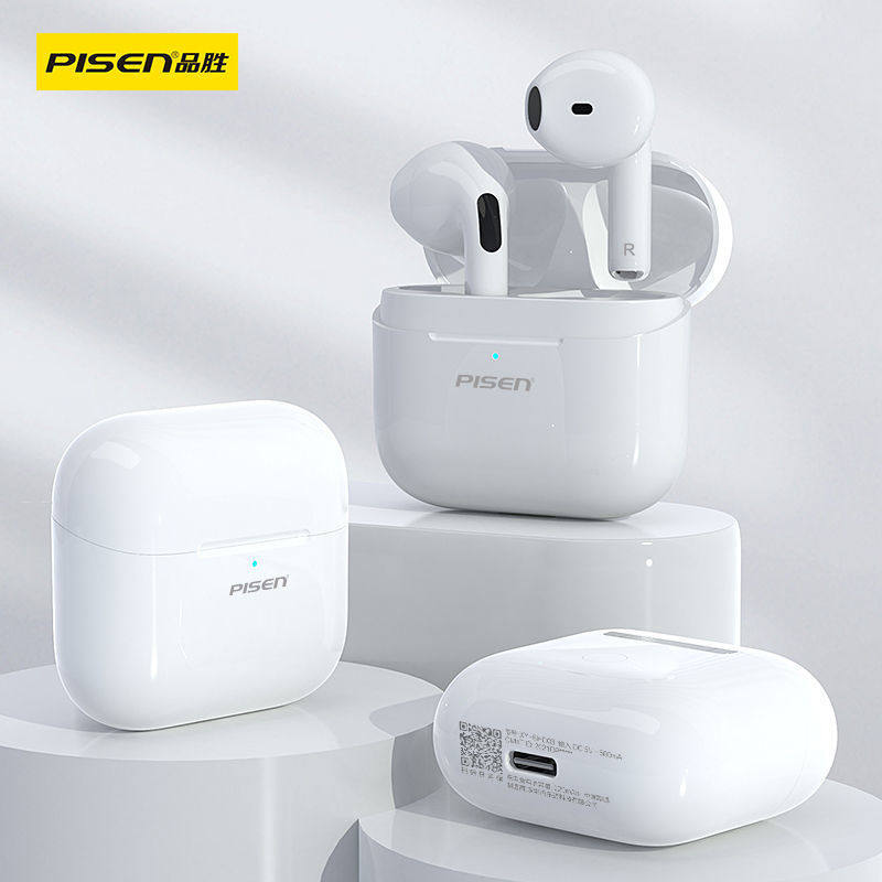 Pisen/品胜 T2Ar蓝牙耳机真无线双耳半入耳式运动A3适用于苹果安