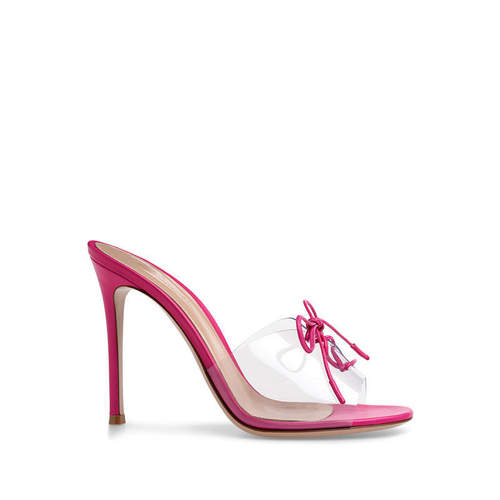 新款 跨境欧美细高跟系带时装凉鞋外贸大码凉拖female shoes纯色