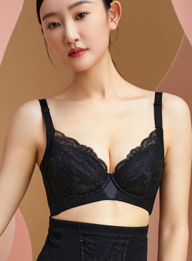 莱特妮丝正品Q1045功能款女士内衣小胸聚拢收副乳新品软钢圈