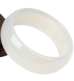 纯天然加宽加厚冰种玛瑙手镯