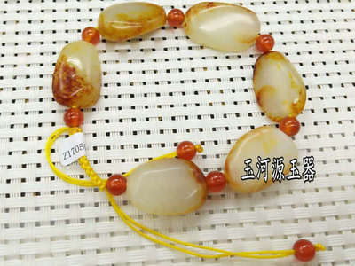 手串原石羊脂级男女款天然和田玉