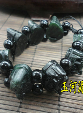 龙龟男士单圈手串送长辈的礼品包