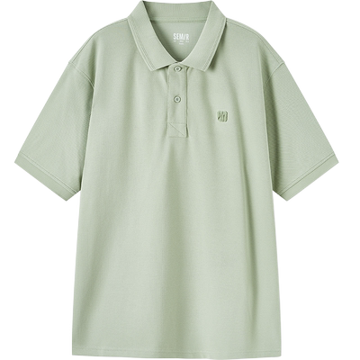 森马舒适休闲风凉感抗菌POLO衫男