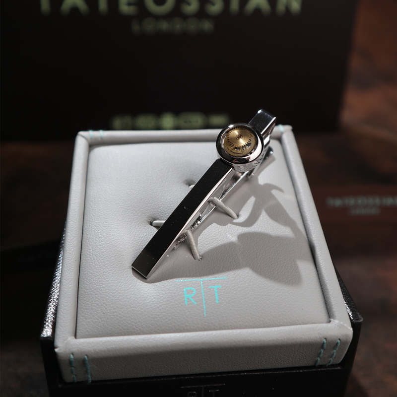 tateossian复古商务西装领带夹