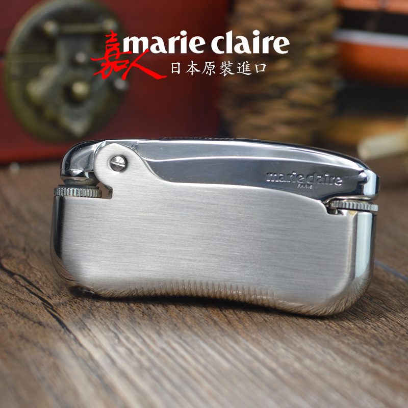 正品进口烟具正品法国嘉人marie claire个性打火机砂轮创意日本进