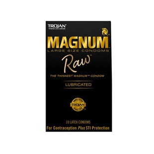 美国造Trojan magnum 特大号 RAW超薄0.03安全套避孕套单片/10片