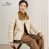 气质保暖舒适休闲短款 依伽依佳2024冬季 新款 羽绒服外套女ENDY025