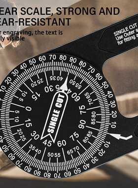 Miter Saw Protractor360量角器水平角度规木工角尺定位量角规