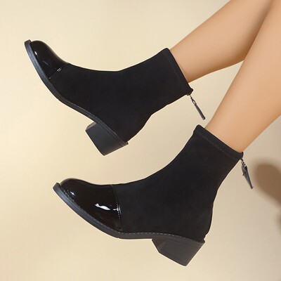 2025春秋款新款女士短靴