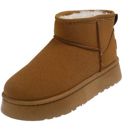 筱婉雪地靴冬季套筒厚底雪地靴子