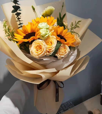 杭州鲜花同城速递玫瑰生日毕业花束西湖下城滨江干宁波义乌送花