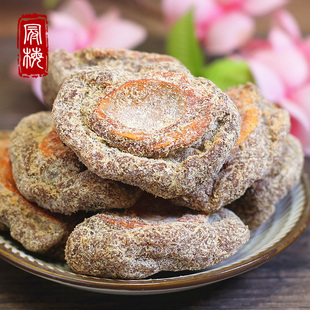 儿时零食经典 吃不厌凉果话桃板咸味 咸桃干桃片250g 德清特产蜜饯