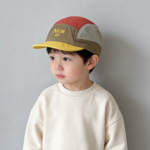 2026新款儿童帽子男孩春夏季速干棒球帽男童宝宝鸭舌帽户外太阳帽
