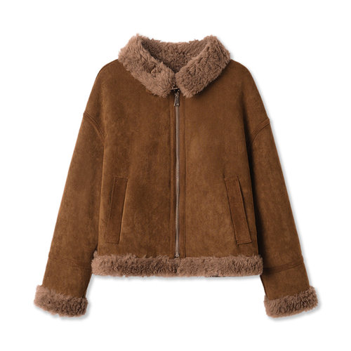 【阿楠anan】羊毛颗粒外套W5C019