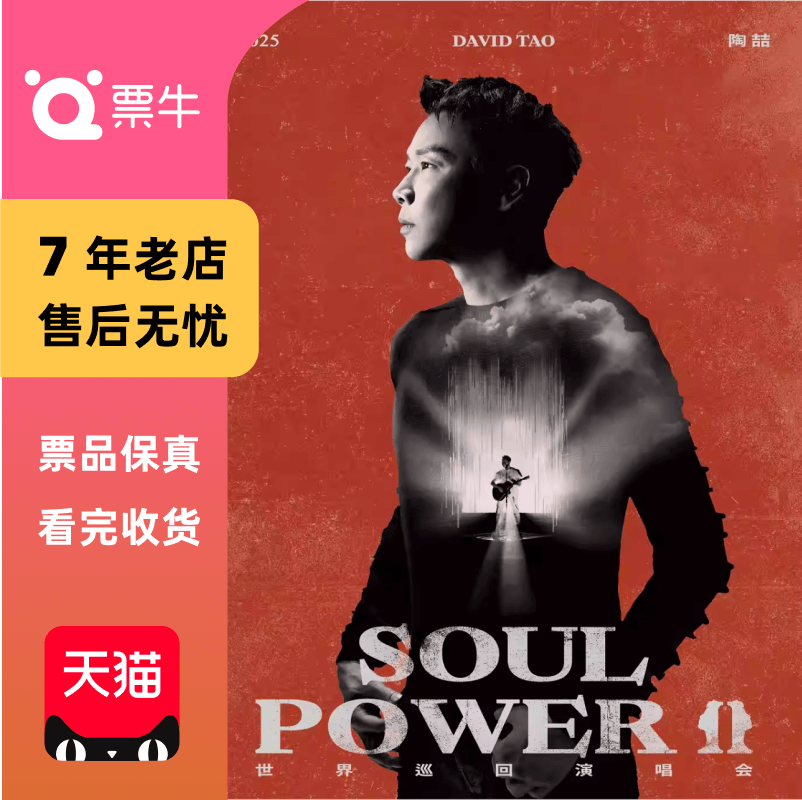 哈尔滨陶喆2025 Soul Power II 世界巡回演唱会门票非代拍非代抢