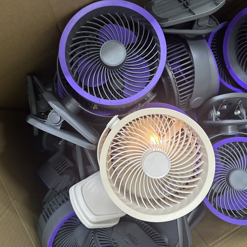 夹子风扇 颜色随机 不包好坏DIY研究用途