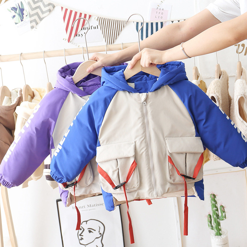 冬季新款衣加绒韩版时尚男童ins袄加厚小童男孩外套代发,童装/婴儿装/亲子装,棉袄/棉服,淘宝优惠券,粉丝福利购,淘宝优惠卷