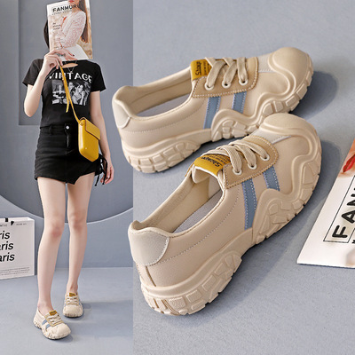 登山鞋女2025秋季新款休闲鞋女百搭韩版小白鞋女鞋ins板鞋KT-