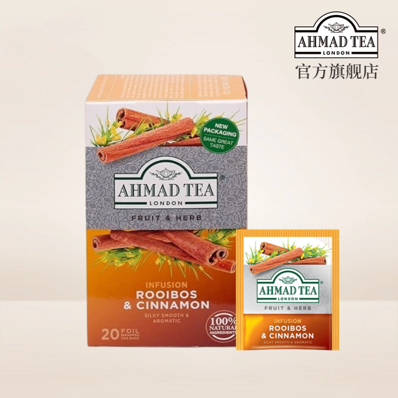 ahmad亚曼肉桂20个进口袋泡茶包