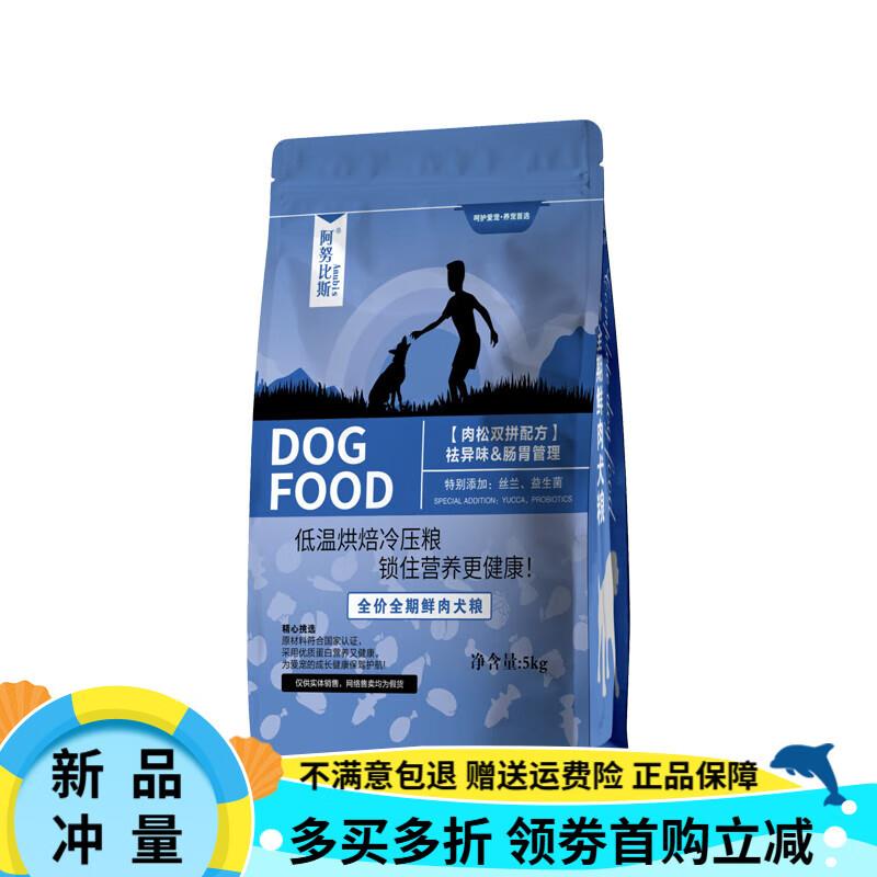 OIMG阿努比斯狗粮肉松双拼无谷冻干生骨肉烘焙犬粮成幼犬奶糕通用图片