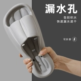 Мужские летние тапочки на платформе, нескользящие быстросохнущие слайдеры, обувь