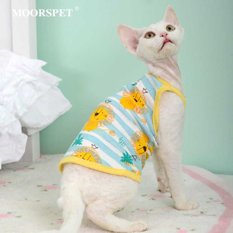 moorspet吊带猫猫衣服防掉毛