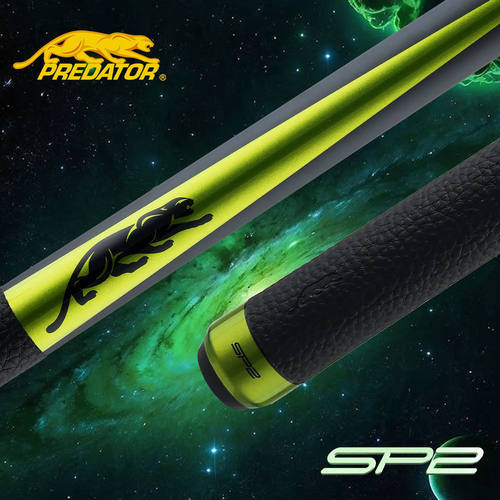 PREDATOR美洲豹限量款SP2青柠绿台球杆美式九球中式黑八桌球杆