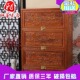 卧室香樟木家具五斗柜子中式 储物柜复古五斗橱收纳抽屉柜三六斗柜