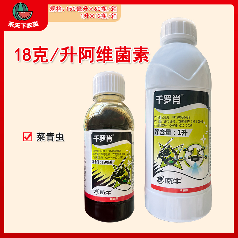千罗肖18克/升阿维菌素杀虫剂