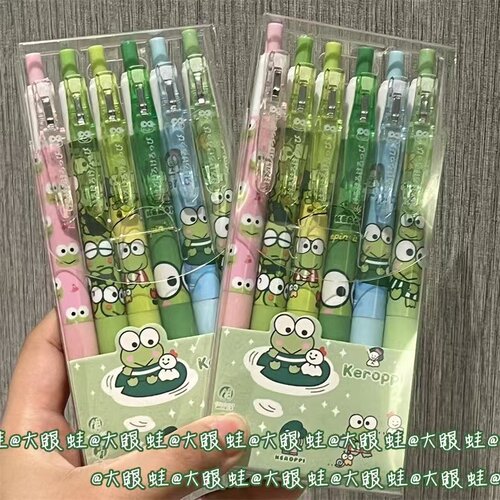 ins按动笔高颜值大眼蛙同学