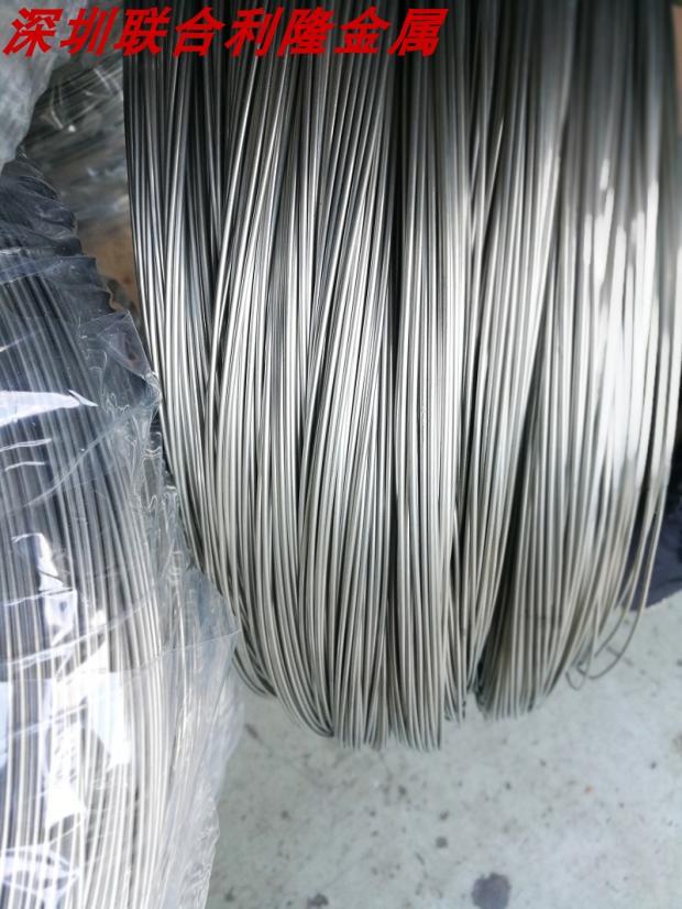 工厂C7701环保洋白铜线Bzn18-26镍锌铜合金线手工折弯油压锌白铜