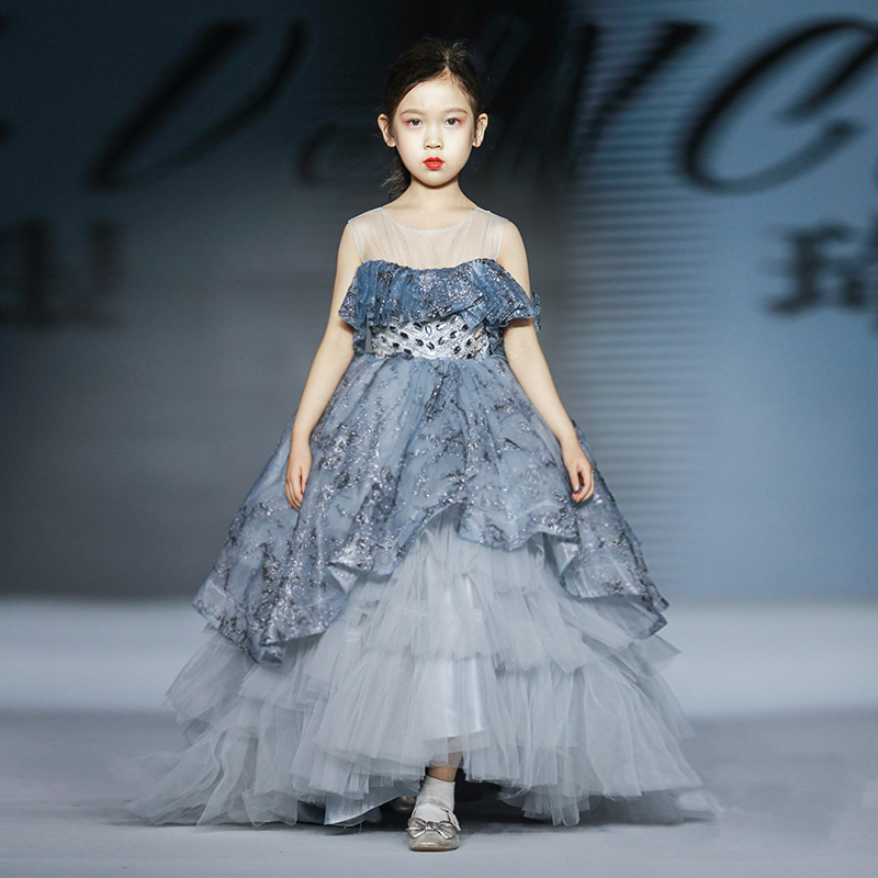 女童礼服公主裙2021大气秋季女孩