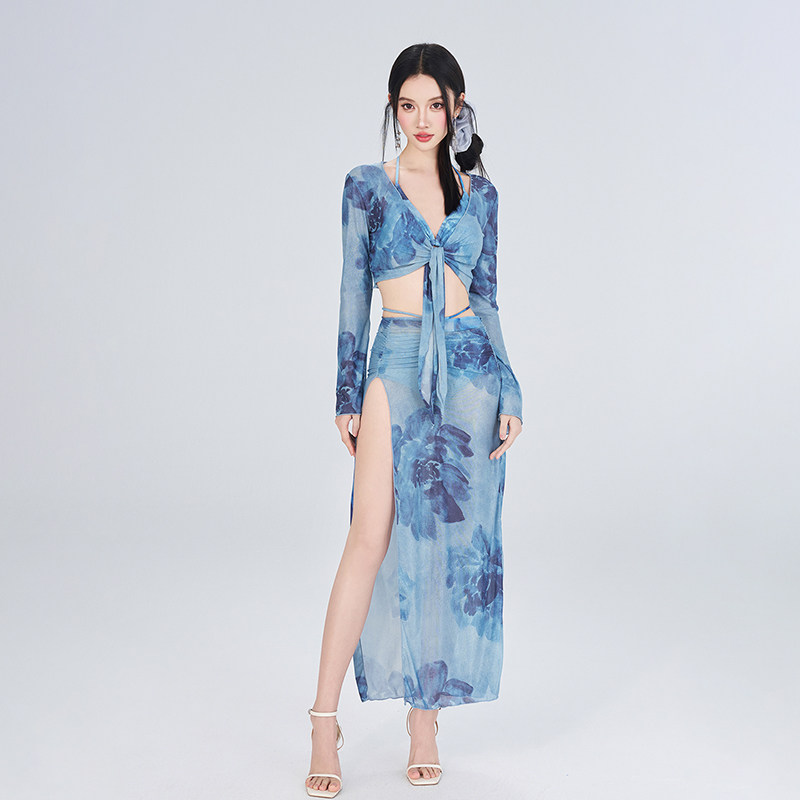 性感分体泳衣女海边度假成人比基尼绝美泡温泉2026新款高级感热辣