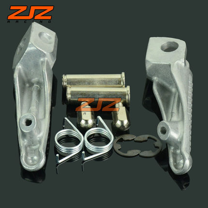 适用于ZX10R2004-2005摩托车改装配件铝合金后脚蹬前脚踏