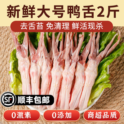 顺丰包邮大号商用批发生鸭舌