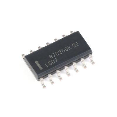 原装正品SN74LS07DR SOIC-14集电极开路高电压输出十六进制缓冲器