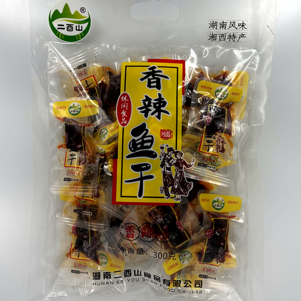 沅陵二酉山香辣魚干湖南湘西特產(chǎn)清水魚即食零食休閑食品