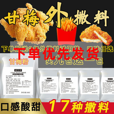 诚至邦炸鸡甘梅粉梅子粉商用撒料