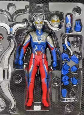 SHF赛罗迪迦奥特WD真骨雕光之捷德赛罗贝利亚可动手办玩具模型