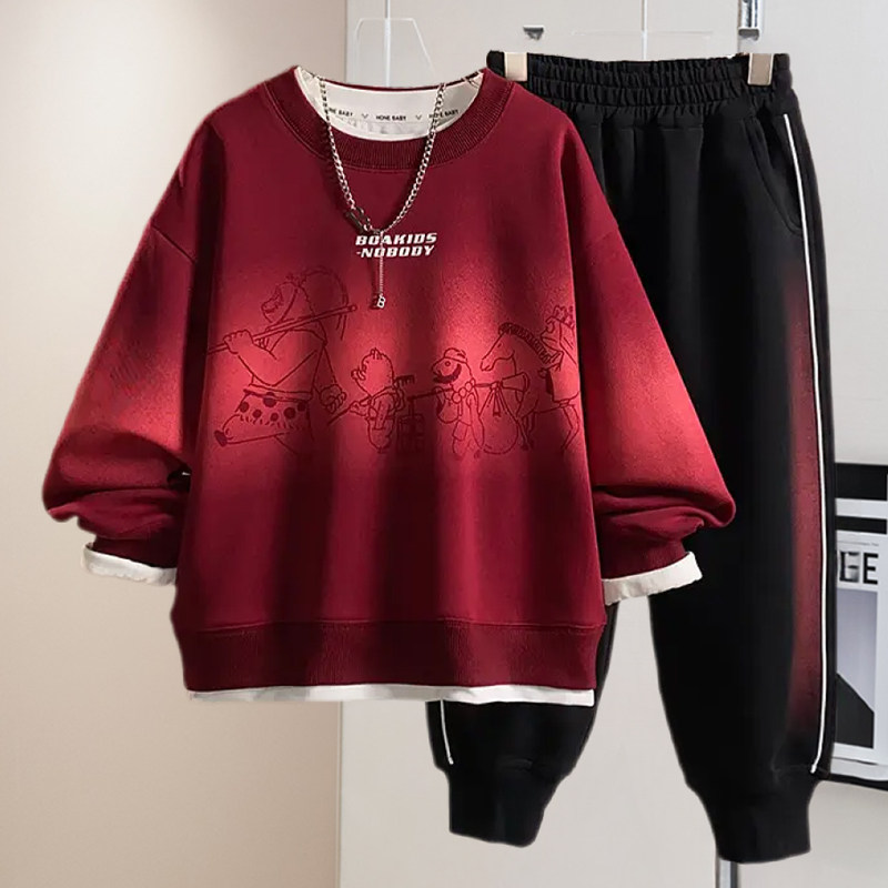 童装男童春秋装套装2025新款帅气两件套中大童运动卫衣春秋季衣服,童装/婴儿装/亲子装,套装,淘宝优惠券,粉丝福利购,淘宝优惠卷