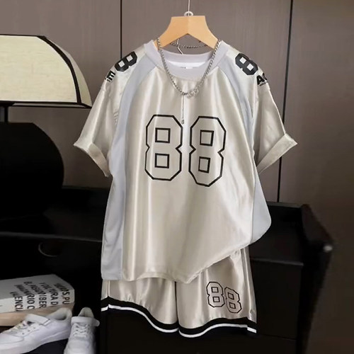 运动篮球服速干短袖套装