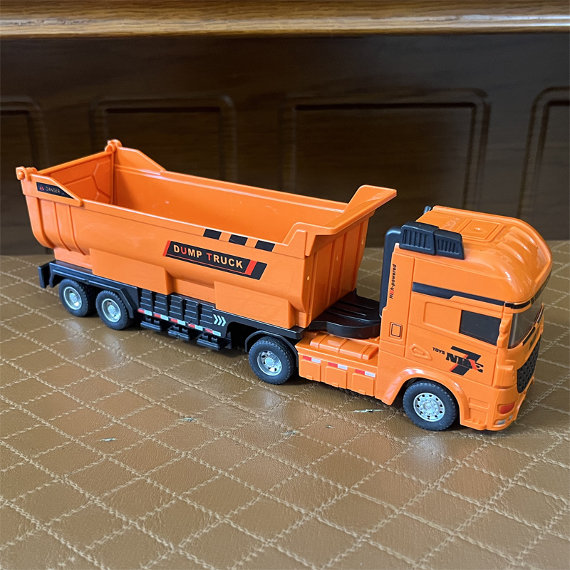 儿童仿真惯性大号工程车运输车玩具汽车模型卡车男孩礼物
