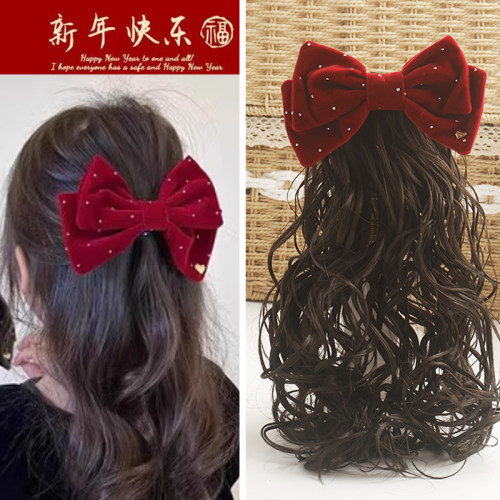 儿童假发公主罗马卷发插梳卷发