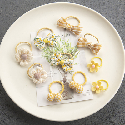 可爱清新女童发绳10件套