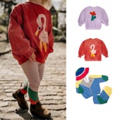 现货 卫衣外套上衣男女童 23SS上衣新款 77MODE BOBOCHOSES