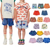 裤 现货 子小众潮牌男女童 23SS新款 短裤 77MODE BOBOCHOSES