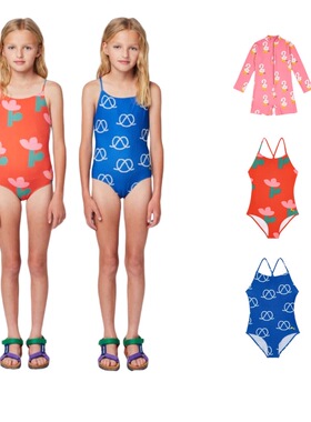 现货！【77MODE】BOBOCHOSES 23SS新款连体泳衣小众潮牌女童