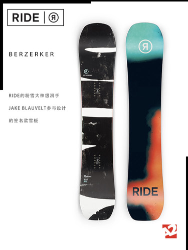RIDE男款滑行滑雪板野雪